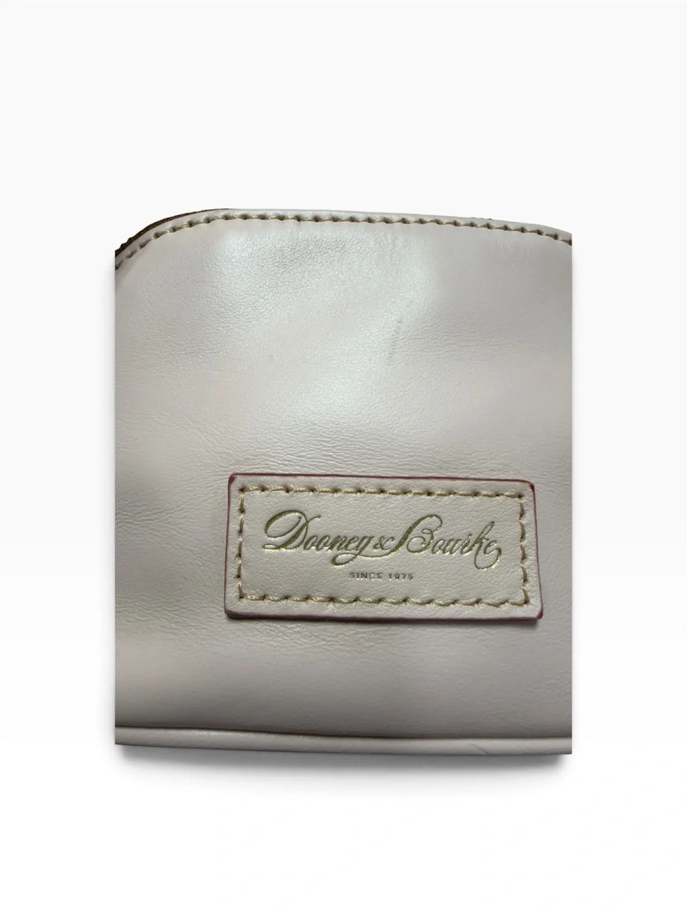 Dooney & Bourke Florentine Blush Pink Leather Small Zip Coin Pouch